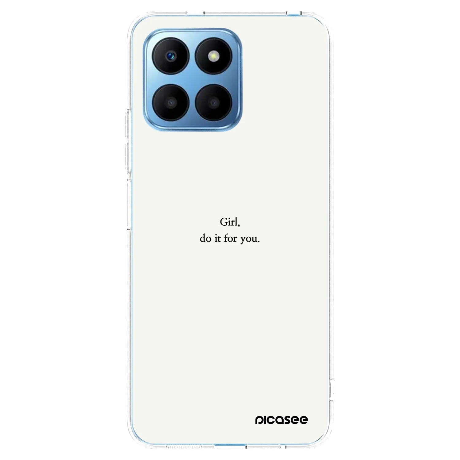 Picasee husă transparentă din silicon pentru Honor 70 Lite - Girl, do it for you