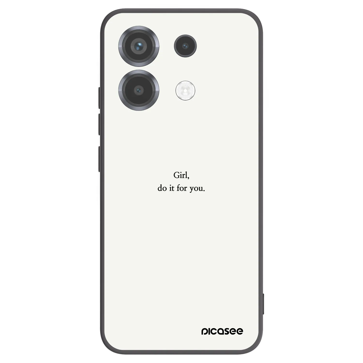 Picasee husă neagră din silicon pentru Xiaomi Poco X6 - Girl, do it for you
