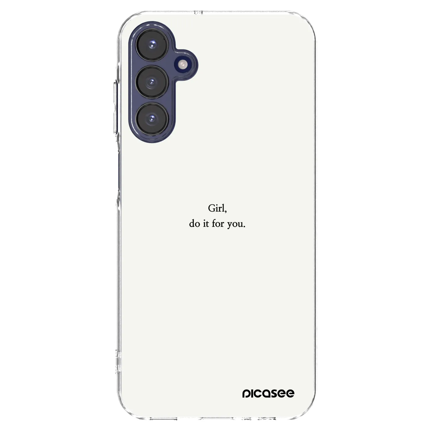 Picasee husă transparentă din silicon pentru Samsung Galaxy A15 A155F 4G - Girl, do it for you