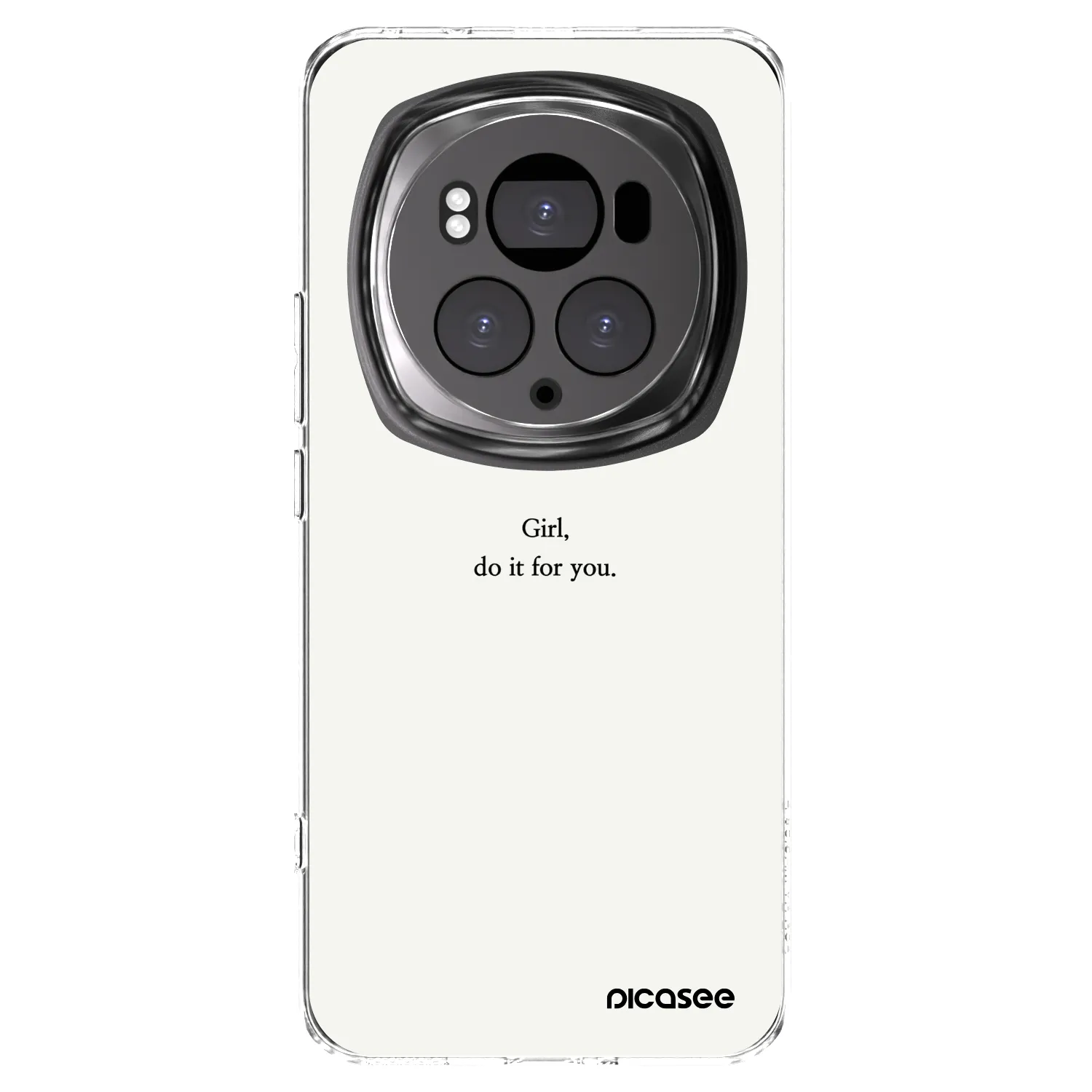 Picasee husă transparentă din silicon pentru Honor Magic6 Pro - Girl, do it for you