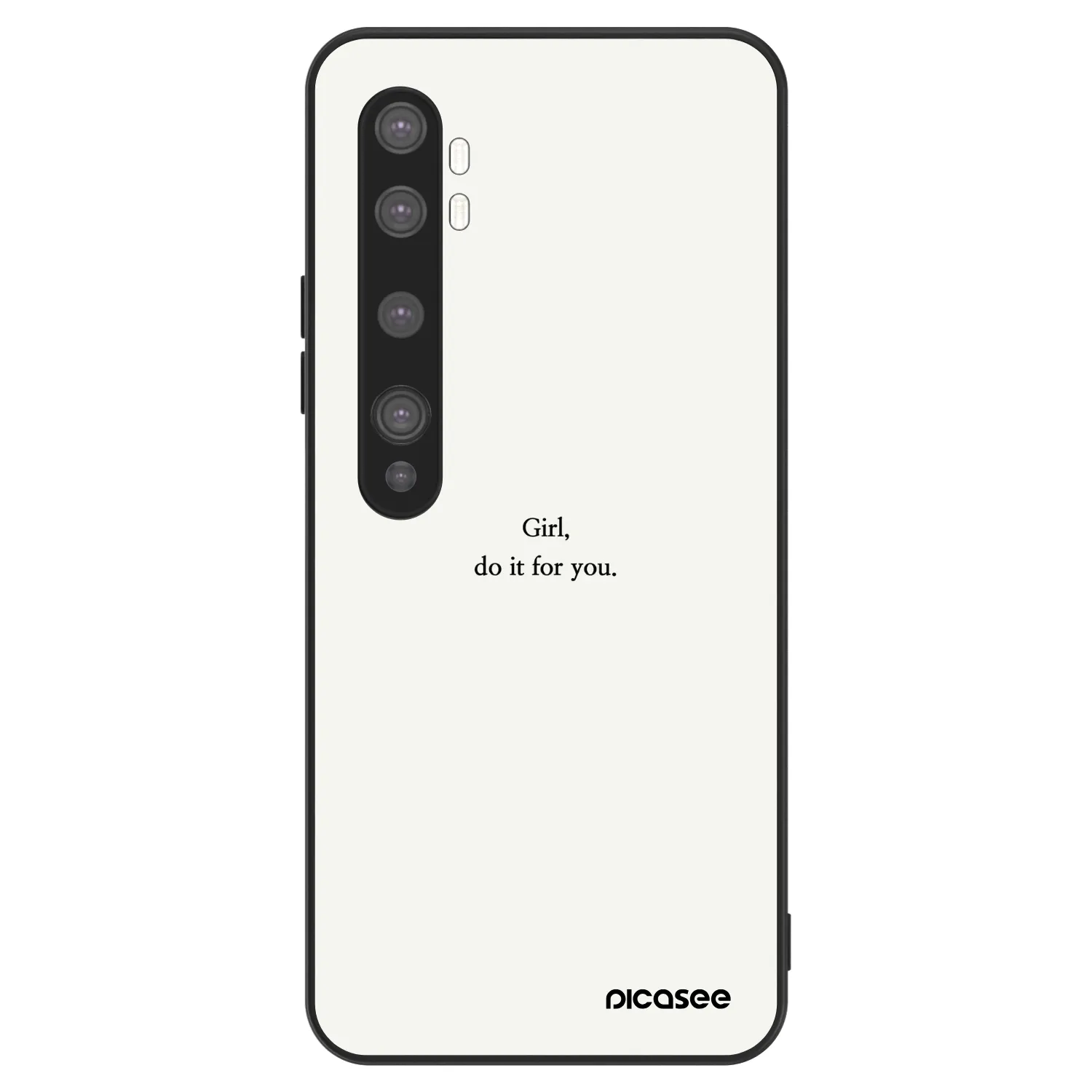 Picasee ULTIMATE CASE pentru Xiaomi Mi Note 10 (Pro) - Girl, do it for you