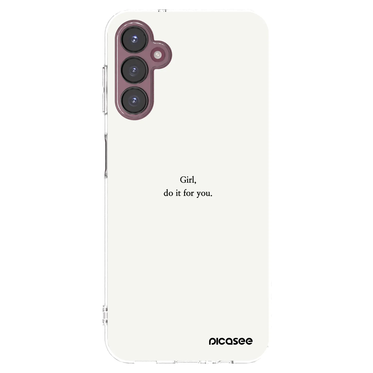 Picasee husă transparentă din silicon pentru Samsung Galaxy A05s A057G - Girl, do it for you