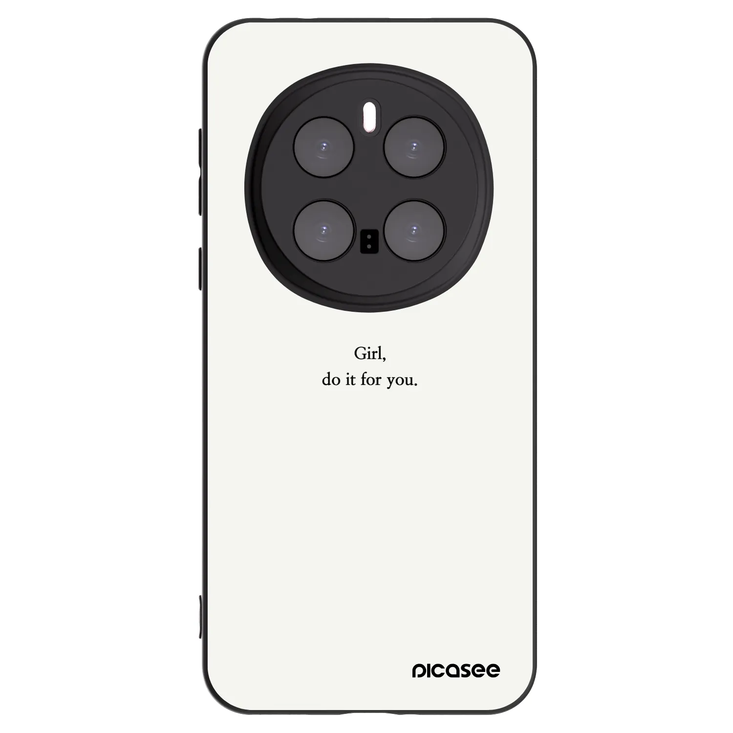 Picasee husă neagră din silicon pentru Honor Magic7 Pro 5G - Girl, do it for you