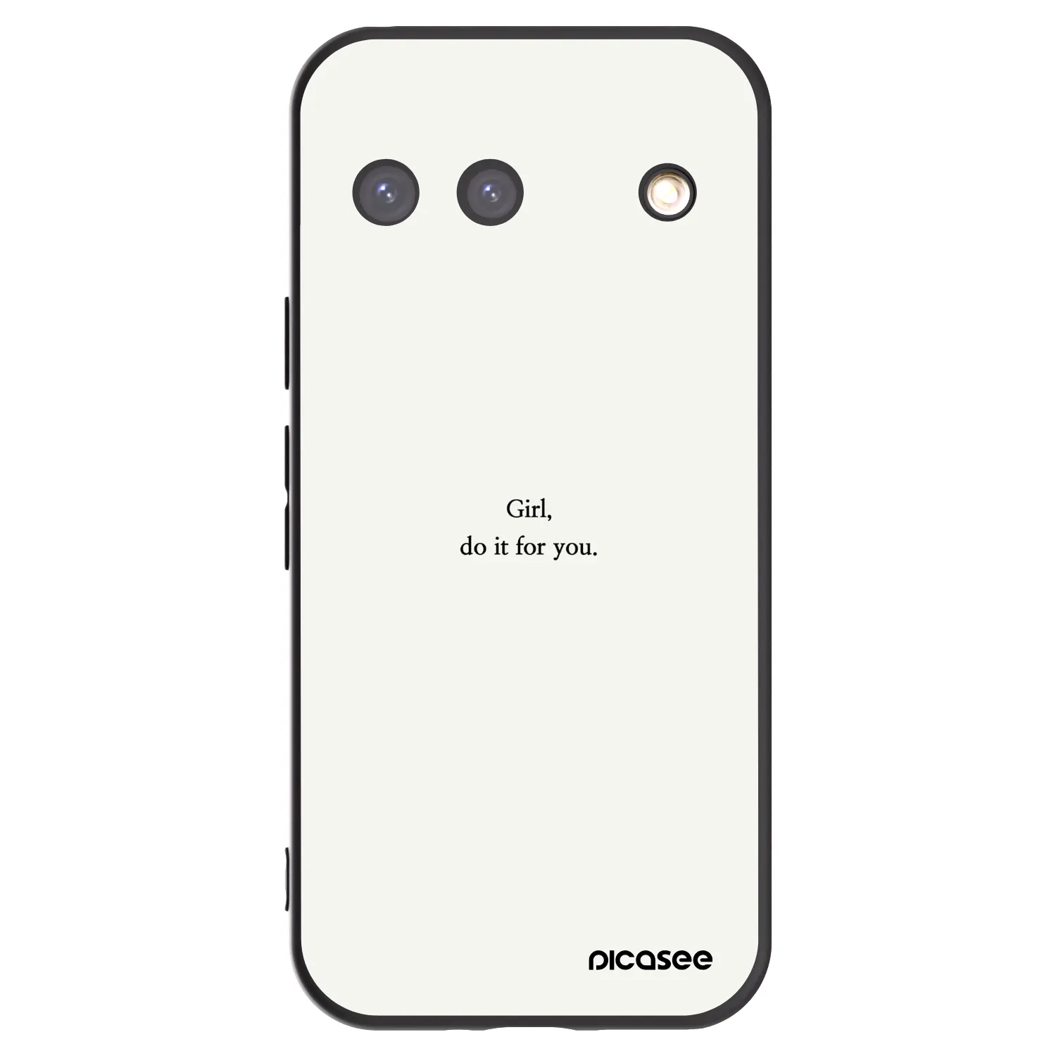 Picasee husă neagră din silicon pentru Google Pixel 9 - Girl, do it for you