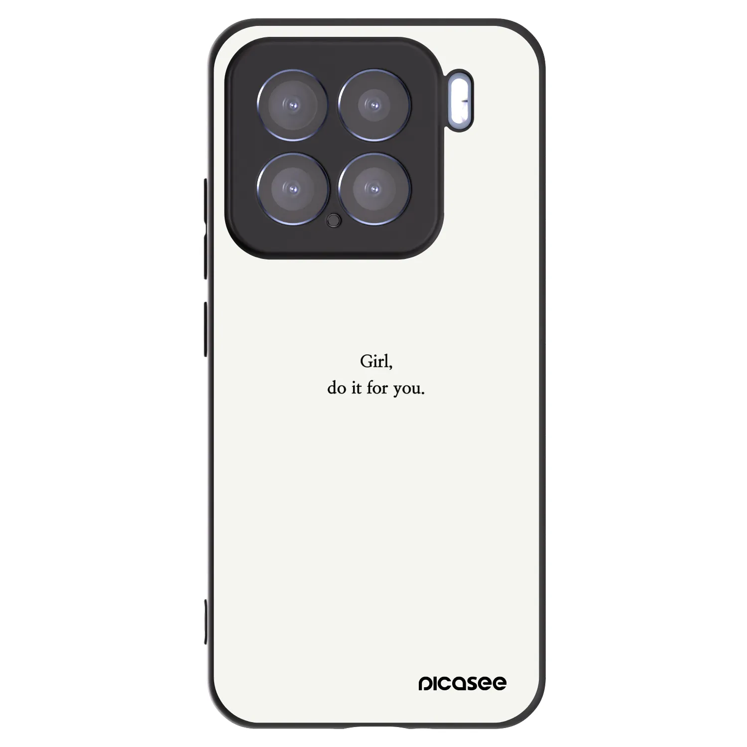 Picasee husă neagră din silicon pentru Xiaomi 15 - Girl, do it for you