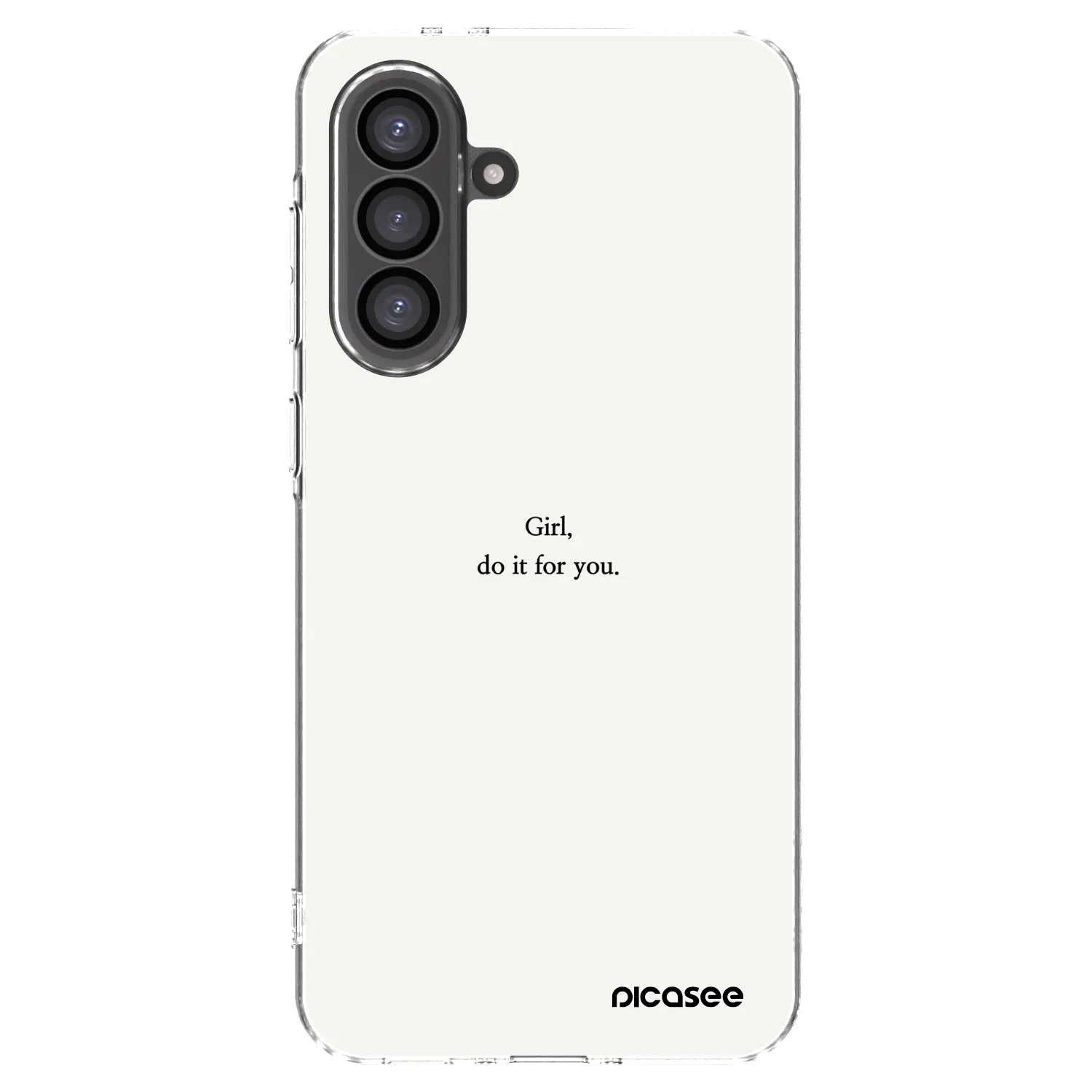 Picasee husă transparentă din silicon pentru Samsung Galaxy A56 5G A566B - Girl, do it for you