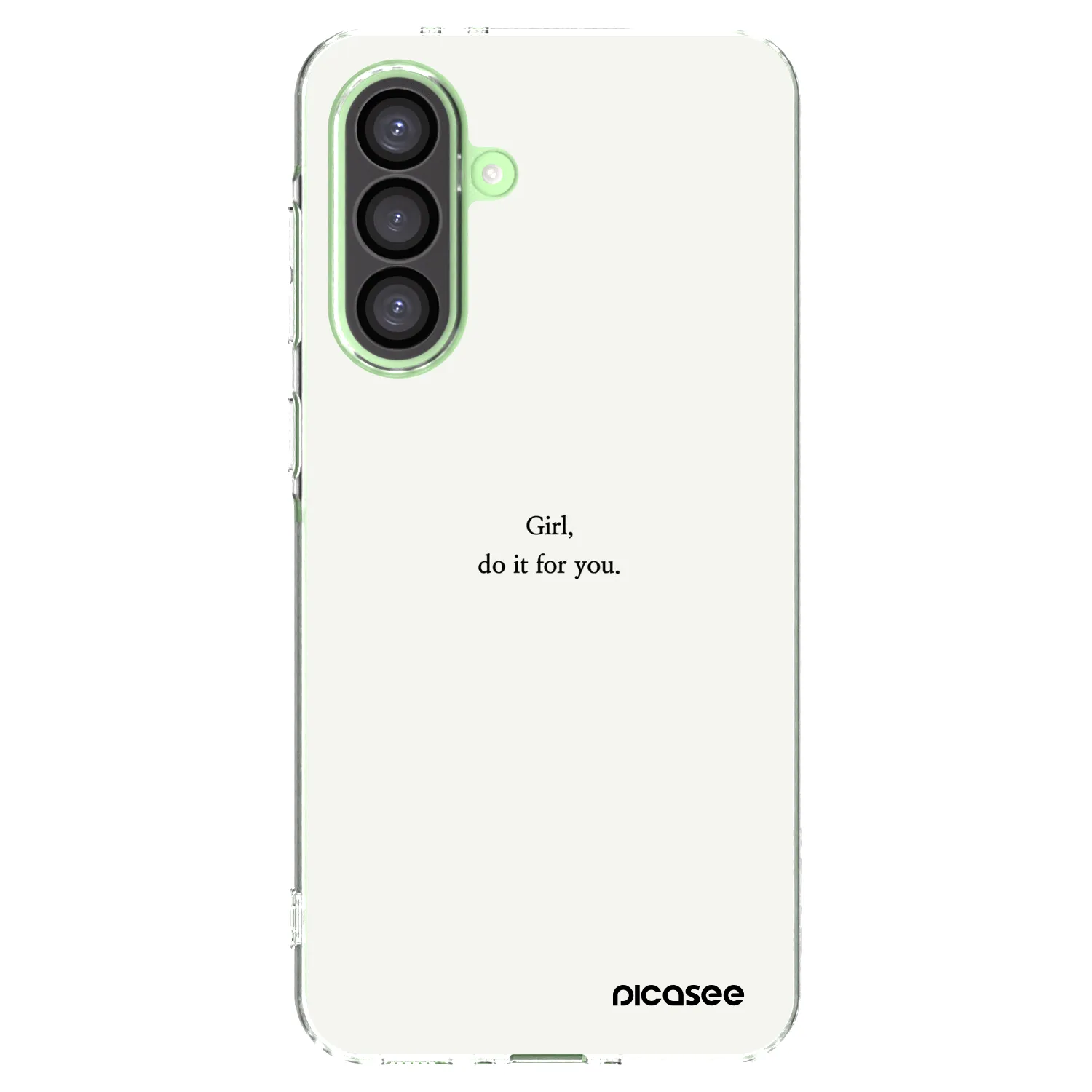 Picasee husă transparentă din silicon pentru Samsung Galaxy A26 5G A266B - Girl, do it for you