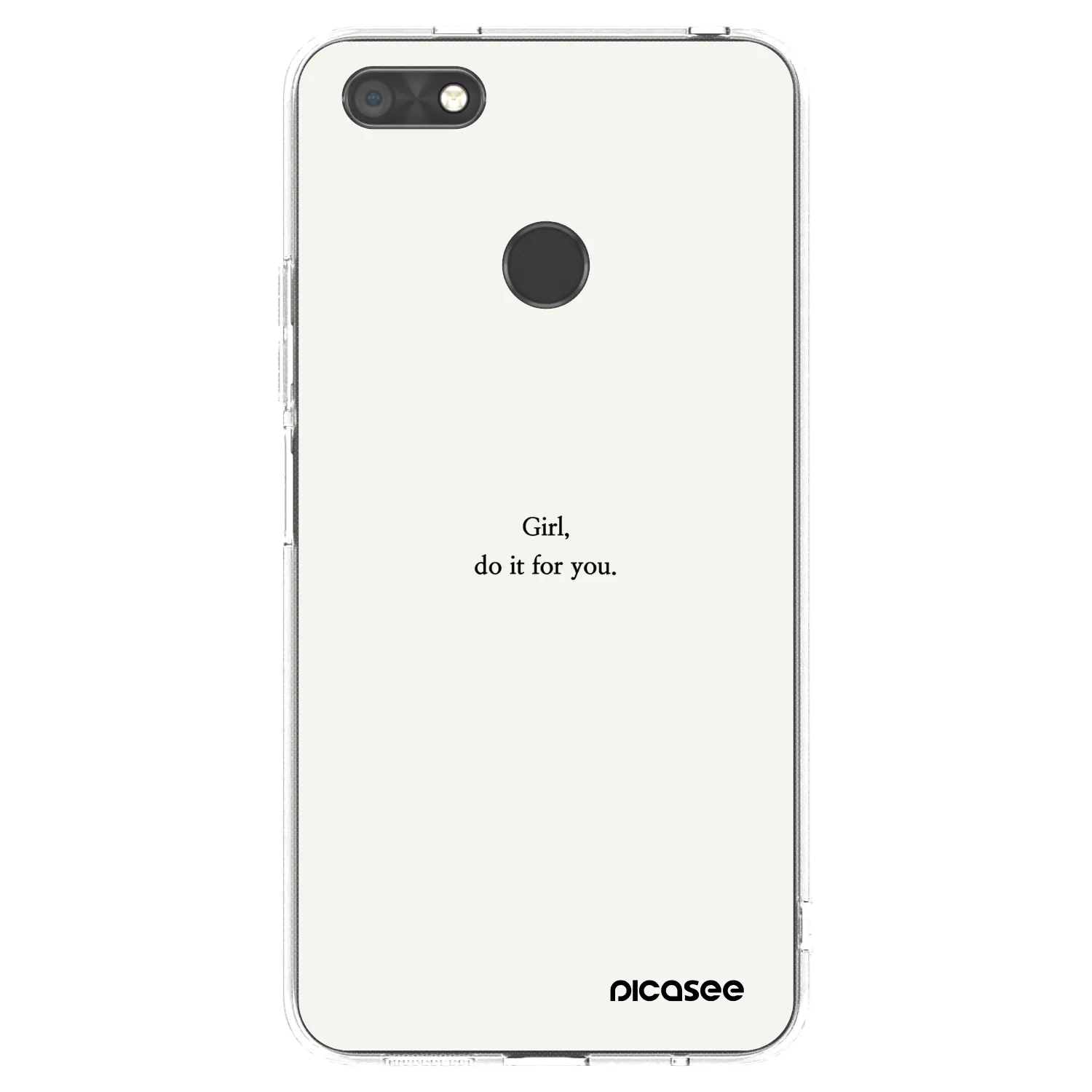 Picasee husă transparentă din silicon pentru Huawei P9 Lite Mini - Girl, do it for you
