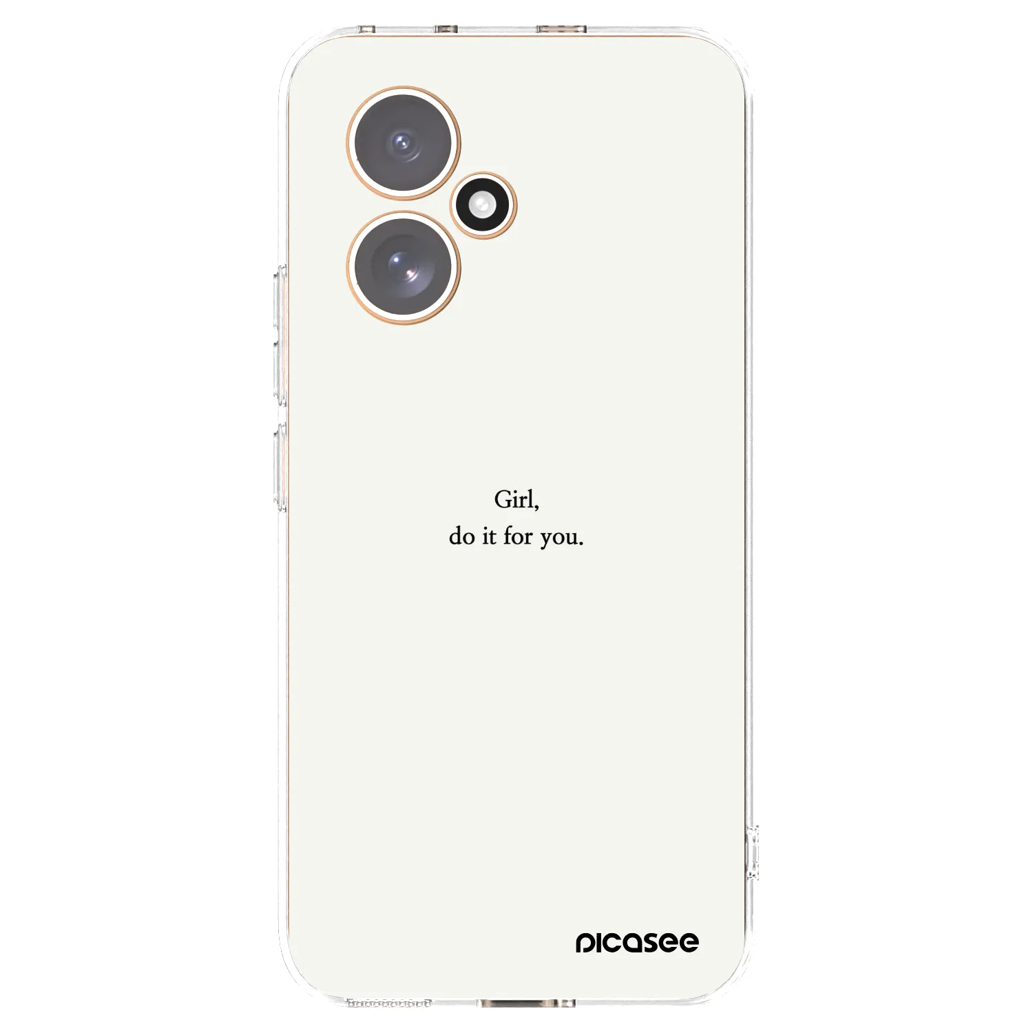 Picasee husă transparentă din silicon pentru Honor 400 5G - Girl, do it for you