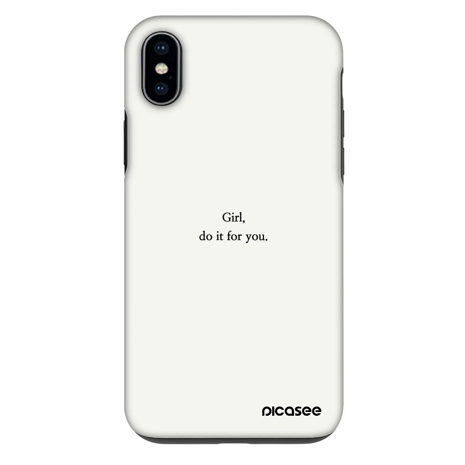 Picasee Fashion Case pentru Apple iPhone XS Max - Girl, do it for you