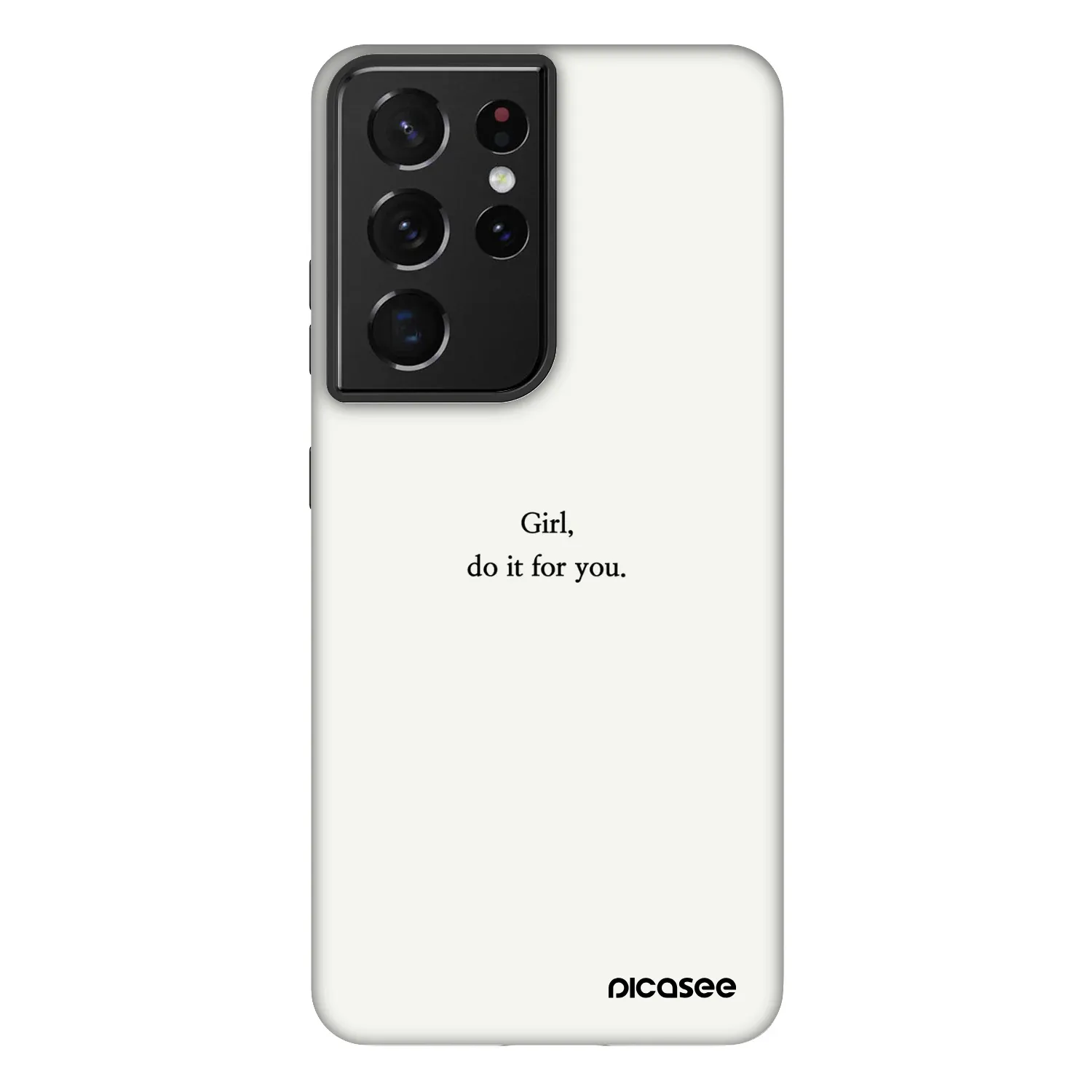 Picasee Fashion Case pentru Samsung Galaxy S21 Ultra 5G G998B - Girl, do it for you