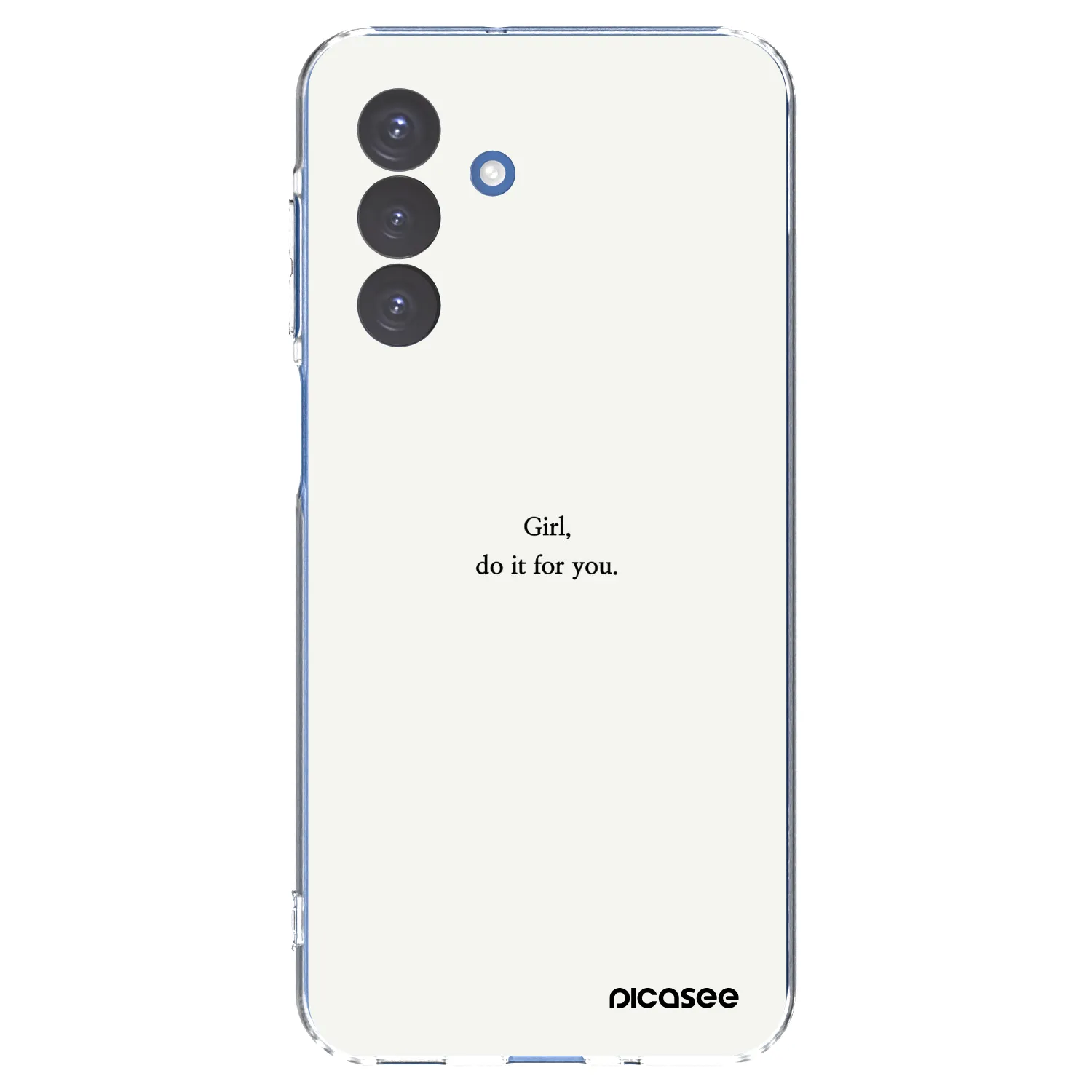 Picasee husă transparentă din silicon pentru Samsung Galaxy A17 5G - Girl, do it for you