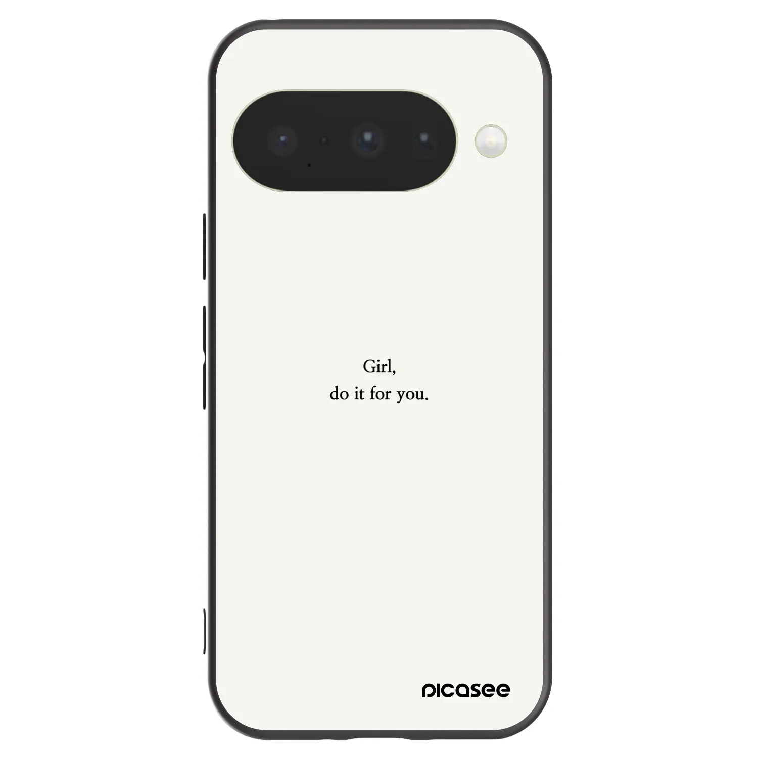Picasee husă neagră din silicon pentru Google Pixel 10 - Girl, do it for you
