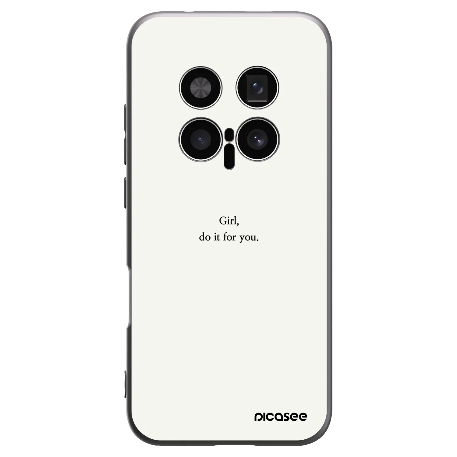 Picasee husă neagră din silicon pentru Honor Magic8 Pro 5G - Girl, do it for you