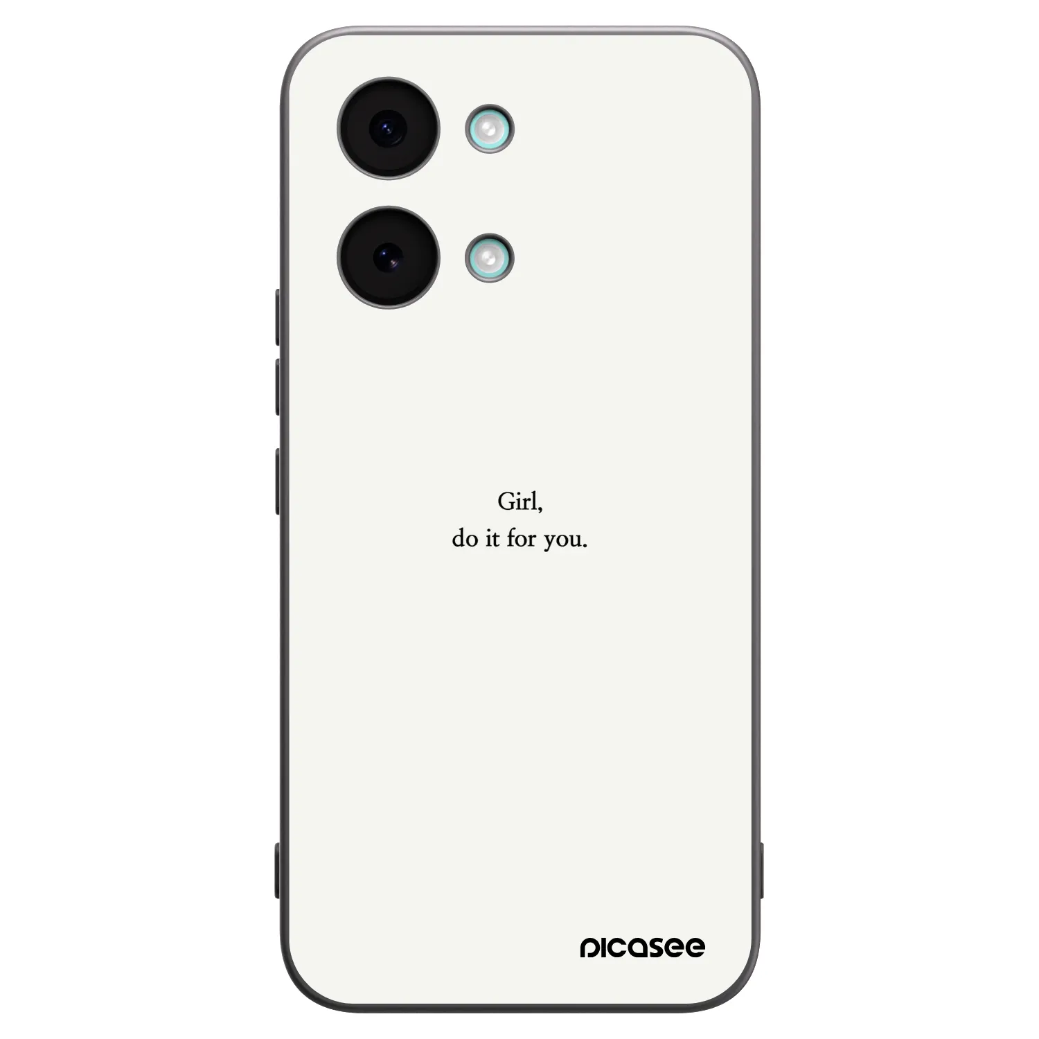 Picasee husă neagră din silicon pentru Xiaomi Poco X8 Pro Max - Girl, do it for you