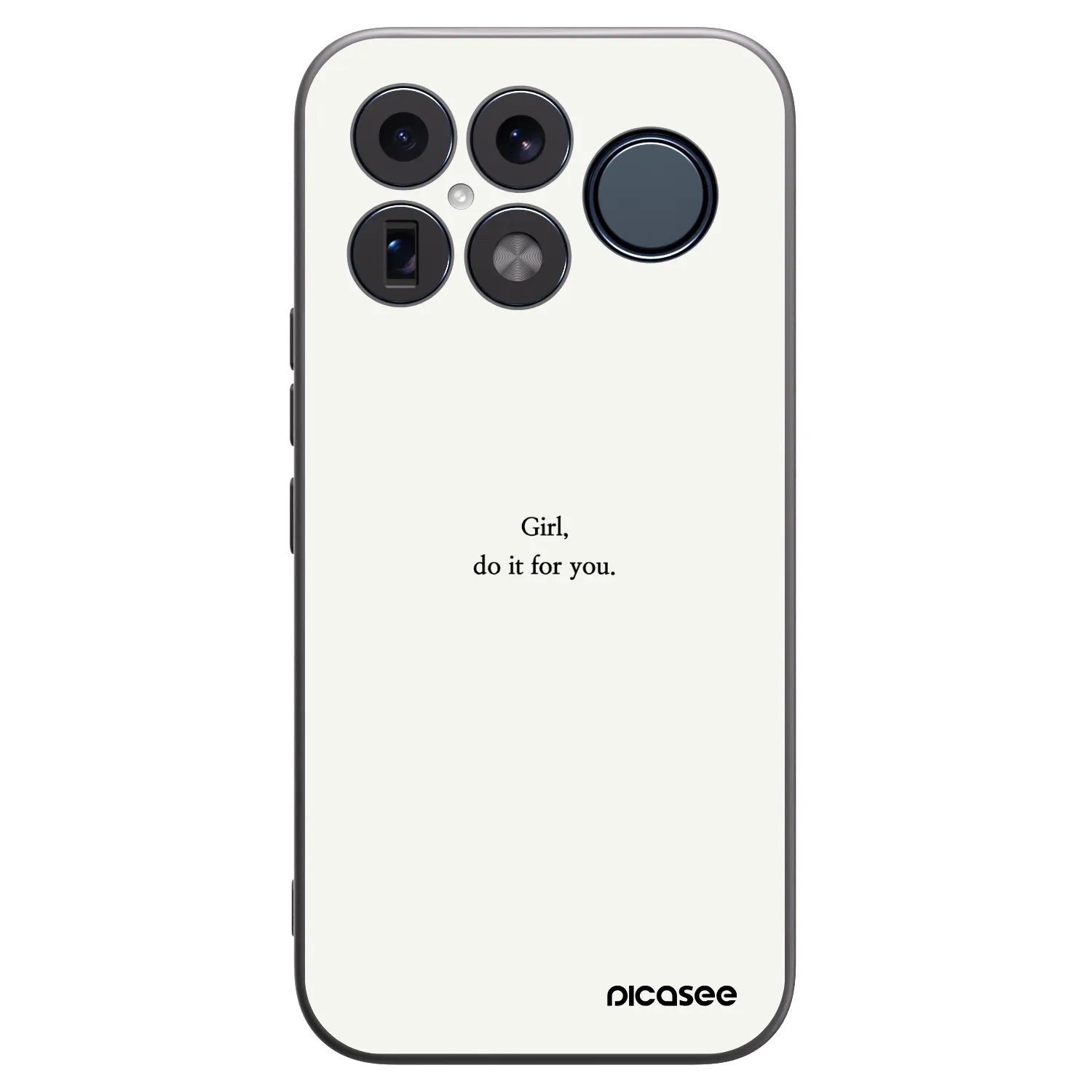 Picasee husă neagră din silicon pentru Xiaomi Poco F8 Ultra - Girl, do it for you