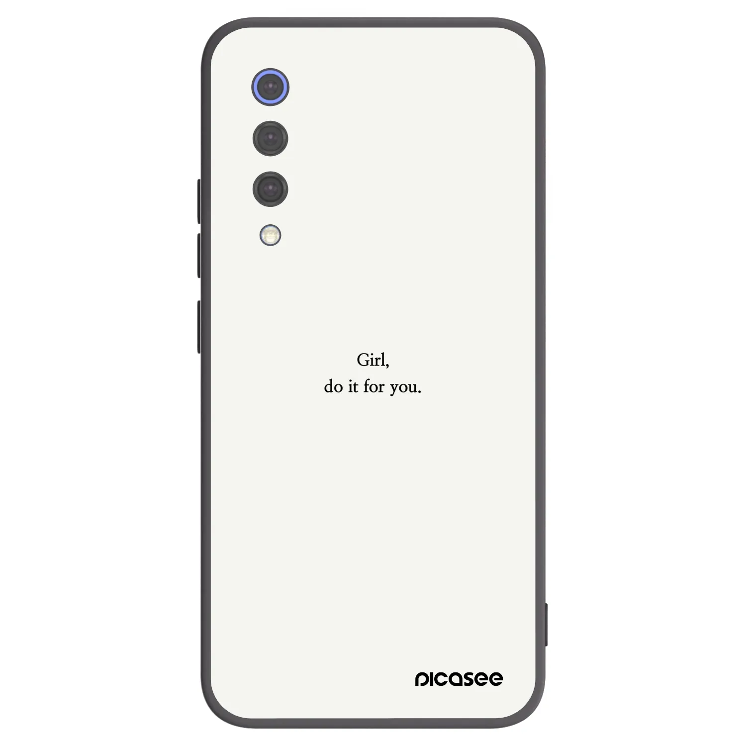 Picasee husă neagră din silicon pentru Xiaomi Mi 9 SE - Girl, do it for you