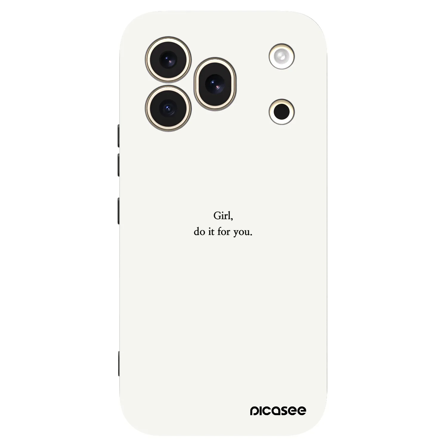 Picasee husă neagră din silicon pentru Honor 600 Pro - Girl, do it for you