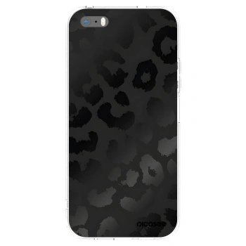 Picasee husă transparentă din silicon pentru Apple iPhone 5/5S/SE - Midnight Leopard