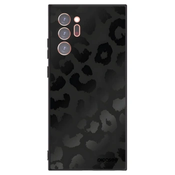 Picasee husă neagră din silicon pentru Samsung Galaxy Note 20 Ultra - Midnight Leopard