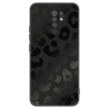 Picasee husă neagră din silicon pentru Xiaomi Redmi 9 - Midnight Leopard