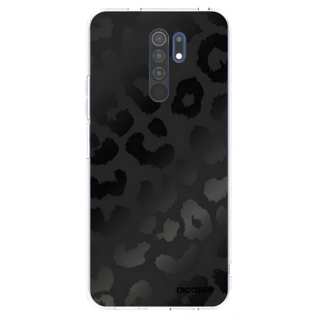 Picasee husă transparentă din silicon pentru Xiaomi Redmi 9 - Midnight Leopard