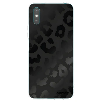 Picasee husă transparentă din silicon pentru Xiaomi Redmi 9A - Midnight Leopard