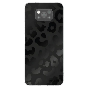 Picasee husă neagră din silicon pentru Xiaomi Poco X3 - Midnight Leopard