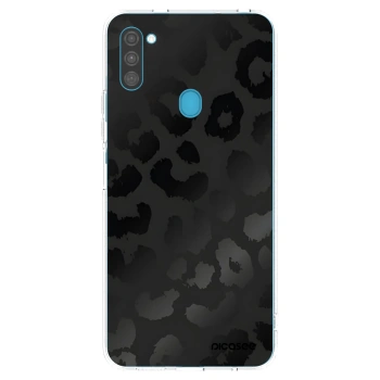 Picasee husă transparentă din silicon pentru Samsung Galaxy M11 - Midnight Leopard