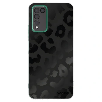 Picasee husă transparentă din silicon pentru Honor 10X Lite - Midnight Leopard