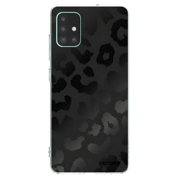 Picasee husă transparentă din silicon pentru Samsung Galaxy M51 M515F - Midnight Leopard