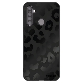 Picasee husă neagră din silicon pentru Realme 6i - Midnight Leopard