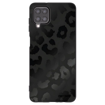 Picasee husă neagră din silicon pentru Samsung Galaxy A12 A125F - Midnight Leopard