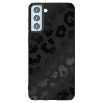 Picasee husă neagră din silicon pentru Samsung Galaxy S21+ 5G G996F - Midnight Leopard