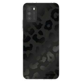 Picasee husă transparentă din silicon pentru Xiaomi Poco M3 - Midnight Leopard