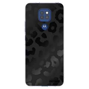 Picasee husă transparentă din silicon pentru Motorola Moto G9 Play - Midnight Leopard
