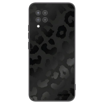 Picasee husă neagră din silicon pentru Samsung Galaxy A42 A426B - Midnight Leopard