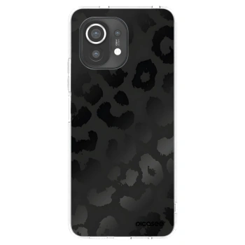 Picasee husă transparentă din silicon pentru Xiaomi Mi 11 - Midnight Leopard