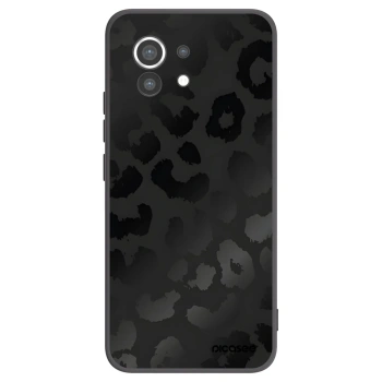 Picasee husă neagră din silicon pentru Xiaomi Mi 11 - Midnight Leopard