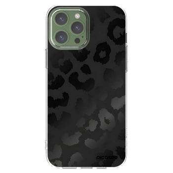 Picasee husă transparentă din silicon pentru Apple iPhone 13 Pro Max - Midnight Leopard