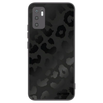Picasee husă neagră din silicon pentru Xiaomi Redmi Note 10 5G - Midnight Leopard