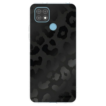 Picasee husă transparentă din silicon pentru Realme C21 - Midnight Leopard