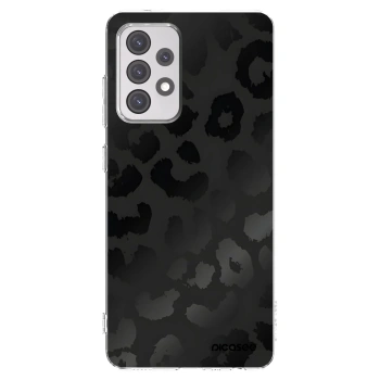 Picasee husă transparentă din silicon pentru Samsung Galaxy A52s 5G A528B - Midnight Leopard