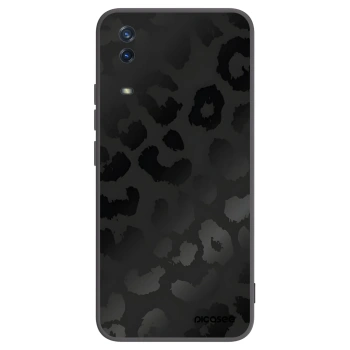 Picasee husă neagră din silicon pentru Vivo Y11s - Midnight Leopard