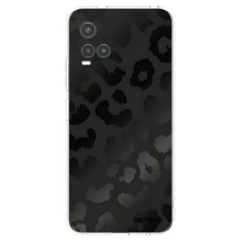 Picasee husă transparentă din silicon pentru Vivo Y33s - Midnight Leopard