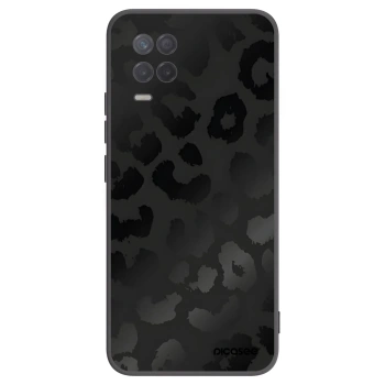 Picasee husă neagră din silicon pentru Realme 8 5G - Midnight Leopard