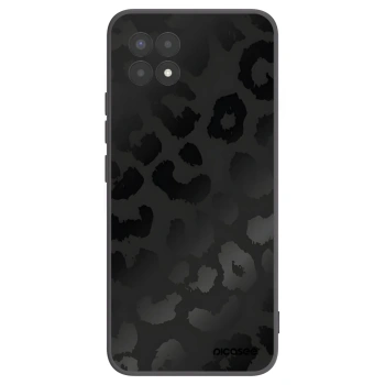 Picasee husă neagră din silicon pentru Realme 8i - Midnight Leopard