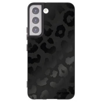 Picasee husă neagră din silicon pentru Samsung Galaxy S22 5G - Midnight Leopard