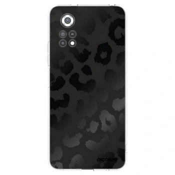 Picasee husă transparentă din silicon pentru Xiaomi Poco X4 Pro 5G - Midnight Leopard