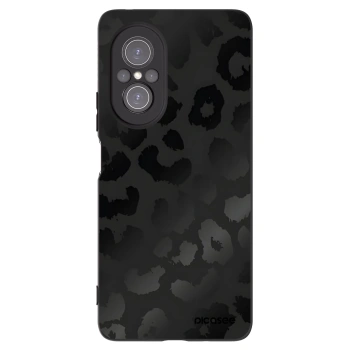 Picasee husă neagră din silicon pentru Huawei Nova 9 SE - Midnight Leopard